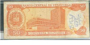 Banknote from Venezuela