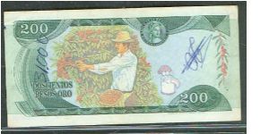 Banknote from Colombia