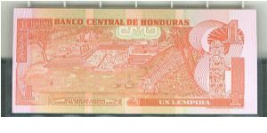 Banknote from Honduras