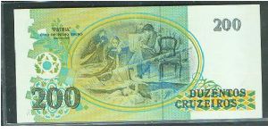 Banknote from Brazil