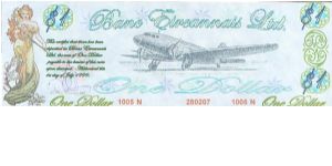 Banc Eireannais Ltd Banknote