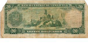 Banknote from Venezuela