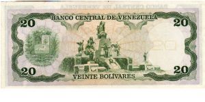 Banknote from Venezuela