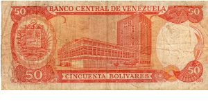 Banknote from Venezuela