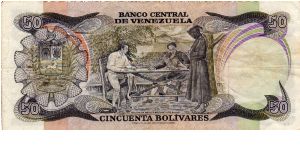 Banknote from Venezuela