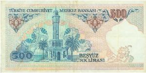 Banknote from Turkey