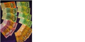 Banknotes lot. $1-$20, VF-UNC Banknote