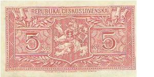 Banknote from Czech Republic