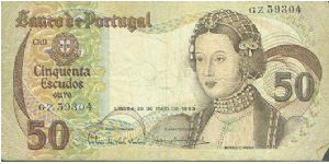 Banknote from Portugal