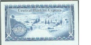 Banknote from Cyprus