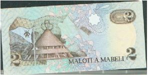 Banknote from Lesotho