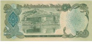 Banknote from Afghanistan