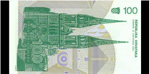 Banknote from Croatia