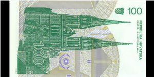 Banknote from Croatia