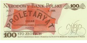 Banknote from Poland