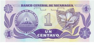 Banknote from Nicaragua