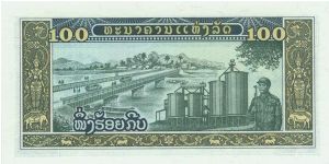 Banknote from Laos