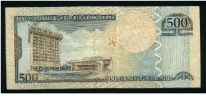 Banknote from Dominican Republic