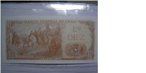 Banknote from Chile