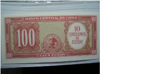 Banknote from Chile