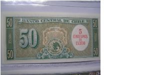 Banknote from Chile