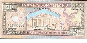 Somaliland Banknote