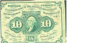 US Postage currency Banknote