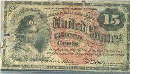 US Fractional Currency Banknote