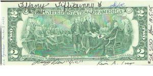 Banknote from USA