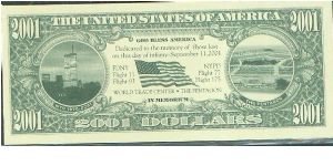 Banknote from USA