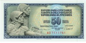 50 Dinara Banknote