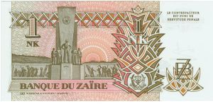 Banknote from Congo