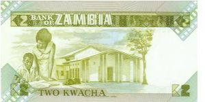 Banknote from Zambia