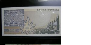 Banknote from Italy