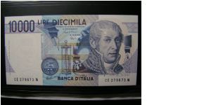 10,000 Lira Banknote