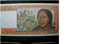 2500 Francs Banknote