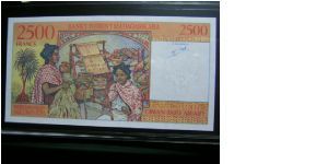 Banknote from Madagascar