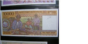 Banknote from Madagascar