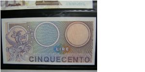 Banknote from Italy