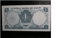 Banknote from Egypt