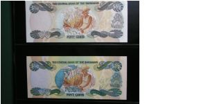 Banknote from Bahamas