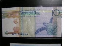 Banknote from Seychelles