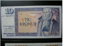 10 Kronur Banknote