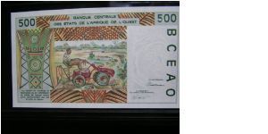 Banknote from Togo