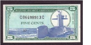 $0.05 MPC
series 681

obv: USS Thomas A. Edison (SSBN-610, Ethan Allen Class)

rev: Major Edward White (First US Space Walk) Banknote