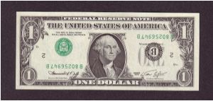 $1 Error
inverted 3rd print

Federal Reserve Note

obv: George Washington, (Army General, President 1789-1797)

rev: Great Seal, Denomination Banknote