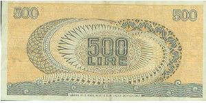 Banknote from Italy