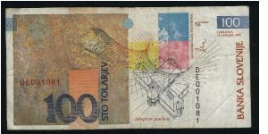 Banknote from Slovenia