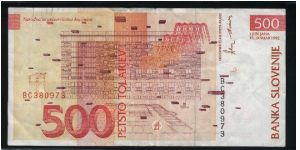 Banknote from Slovenia