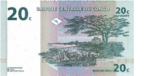 Banknote from Congo